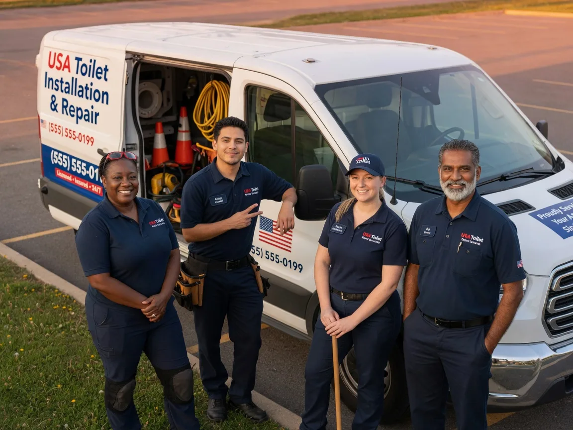 Toilet Installation company in Ama, LA